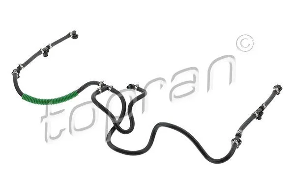 Hose, fuel overflow TOPRAN 410 076