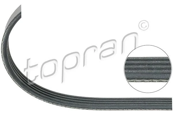 V-ribbed Belt TOPRAN 500 683