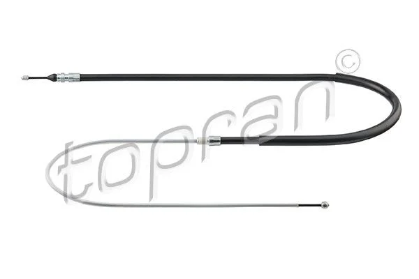Cable Pull, parking brake TOPRAN 502 757