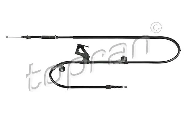 Cable Pull, parking brake TOPRAN 631 762