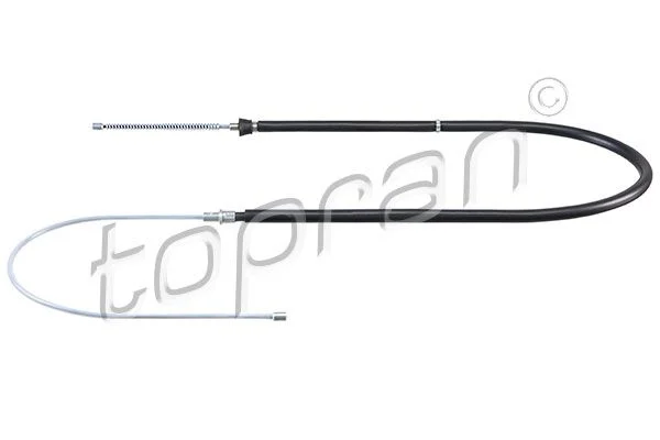 Cable Pull, parking brake TOPRAN 631 774