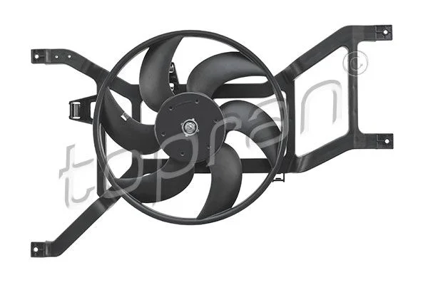 Fan, engine cooling TOPRAN 701 779