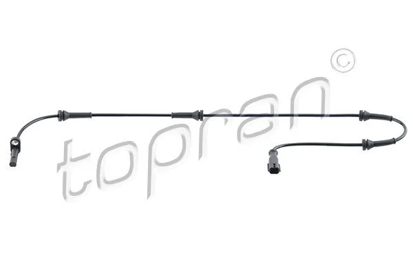 Sensor, wheel speed TOPRAN 701 872