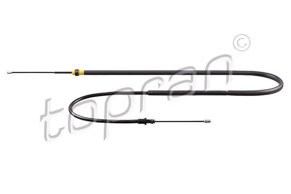 Cable Pull, parking brake TOPRAN 721 666