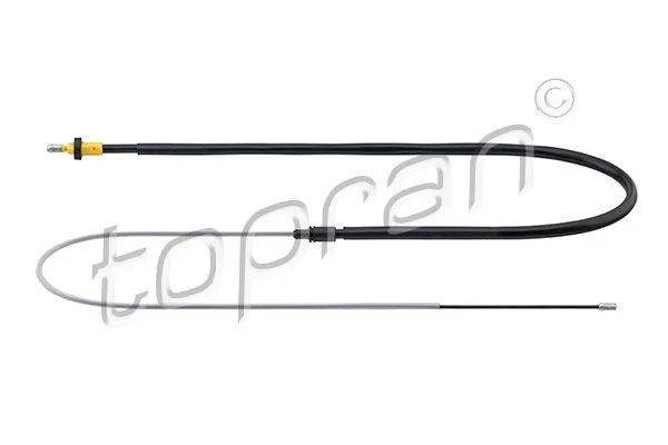 Cable Pull, parking brake TOPRAN 723 600