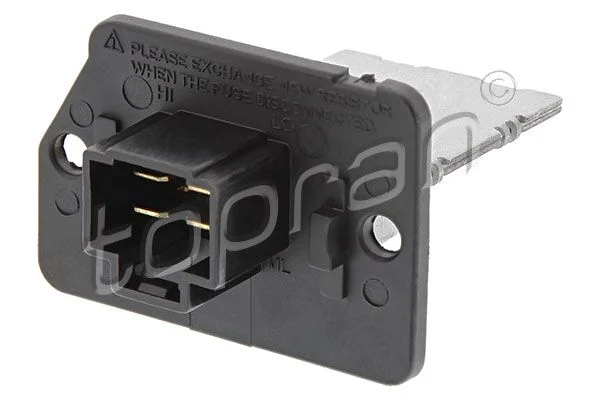 Resistor, interior blower TOPRAN 821 223