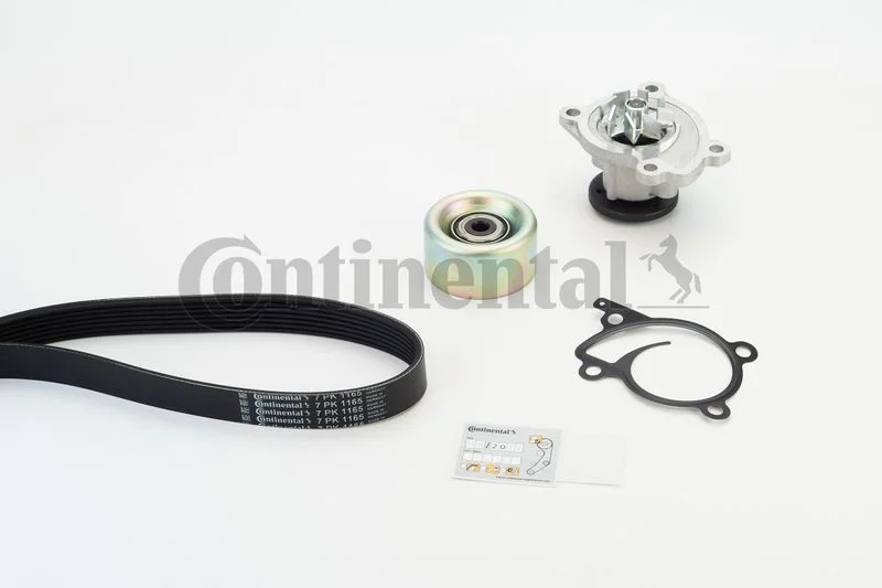 Vodna črpalka + komplet jermena z V-rebri CONTINENTAL CTAM 7PK1165WP1
