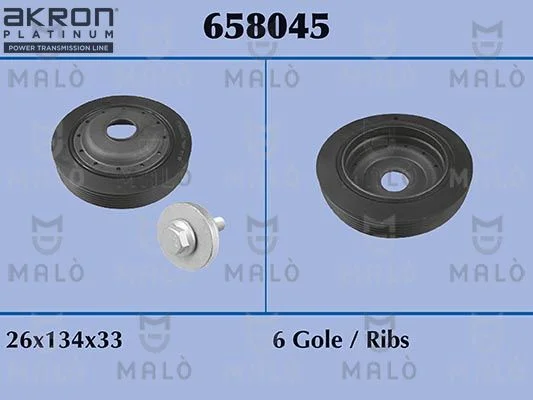 jermen jermenica, ročična gred AKRON-MALÒ 658045