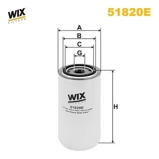 Oljni filter WIX FILTERS 51820E