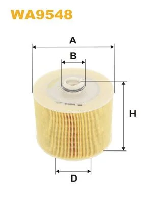 Air Filter WIX FILTERS WA9548