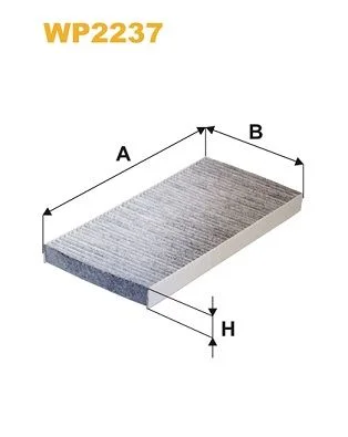 Filter, cabin air WIX FILTERS WP2237