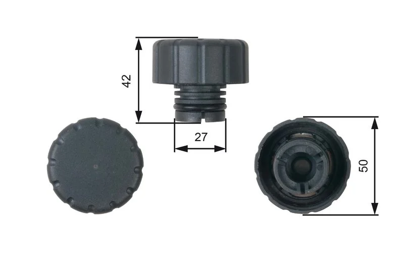 Pokrovček, rezervoar za hladilno tekočino GATES RC244