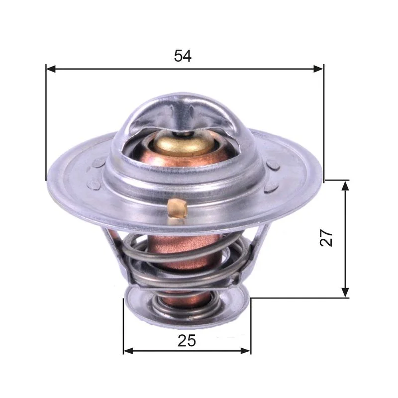 Thermostat, coolant GATES TH22782G1
