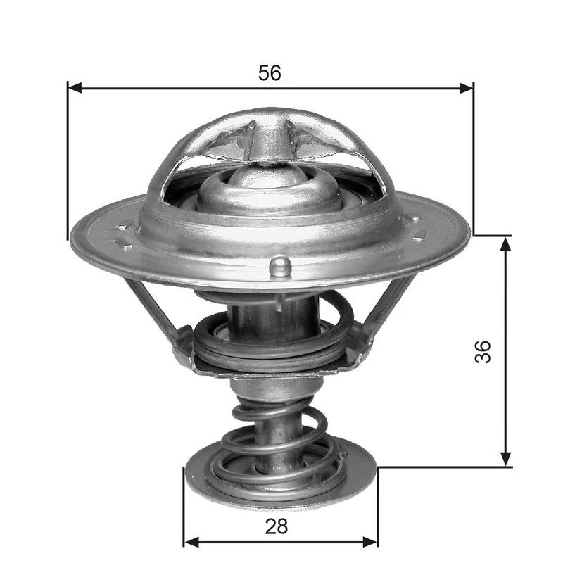 Thermostat, coolant GATES TH31482G1