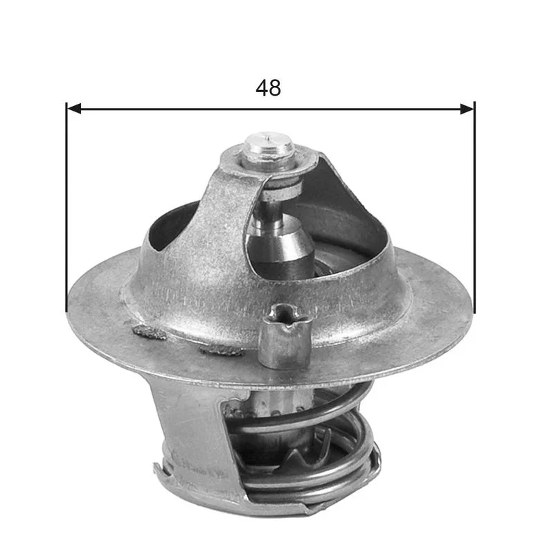 Thermostat, coolant GATES TH39374G1