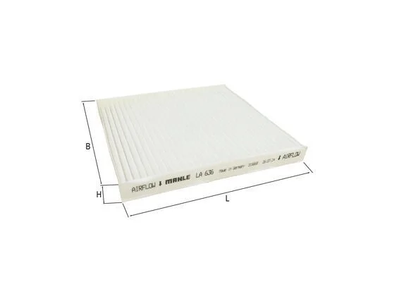 Filter, cabin air KNECHT LA 636