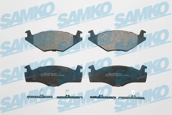 Brake Pad Set, disc brake SAMKO 5SP224