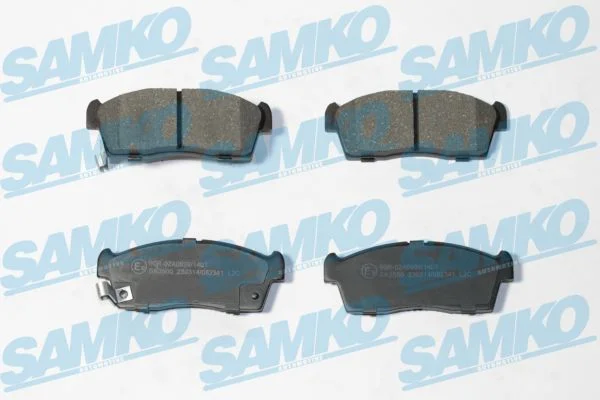Brake Pad Set, disc brake SAMKO 5SP2341