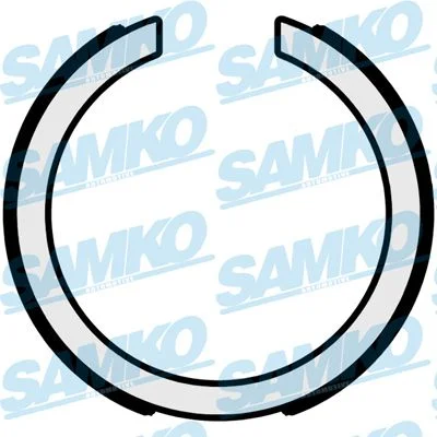 Komplet zavornih čeljusti, parkirna zavora SAMKO 81095