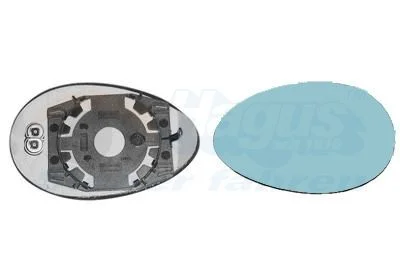 Mirror Glass, exterior mirror VAN WEZEL 0156837