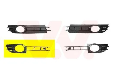 Ventilation Grille, bumper VAN WEZEL 0318594