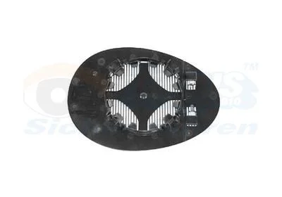 Mirror Glass, exterior mirror VAN WEZEL 0506837