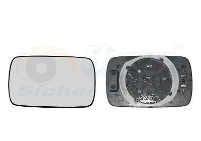 Ogledalo Steklo, zunanje ogledalo VAN WEZEL 0620838