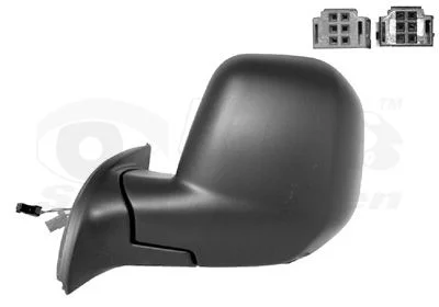 Exterior Mirror VAN WEZEL 0905807