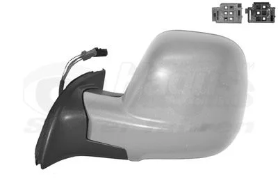Exterior Mirror VAN WEZEL 0906817