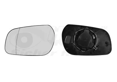 Mirror Glass, exterior mirror VAN WEZEL 0955831