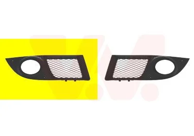 Ventilation Grille, bumper VAN WEZEL 1637594
