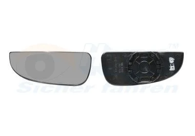 Mirror Glass, exterior mirror VAN WEZEL 1651835