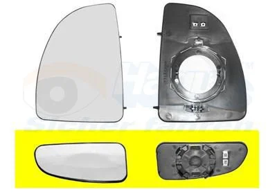 Mirror Glass, exterior mirror VAN WEZEL 1747835