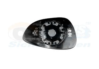 Mirror Glass, exterior mirror VAN WEZEL 1807838