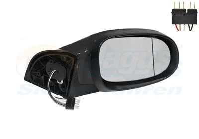 Exterior Mirror VAN WEZEL 3014808