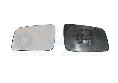 Mirror Glass, exterior mirror VAN WEZEL 3742831