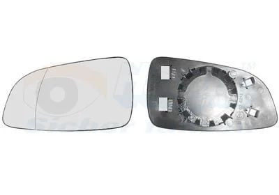 Mirror Glass, exterior mirror VAN WEZEL 3745831