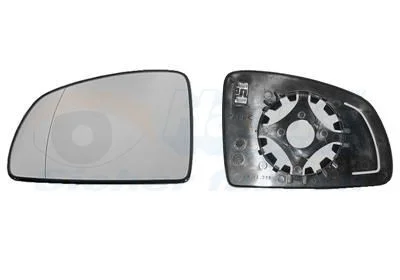 Mirror Glass, exterior mirror VAN WEZEL 3781837