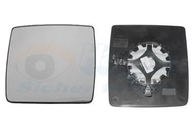 Mirror Glass, exterior mirror VAN WEZEL 3789832