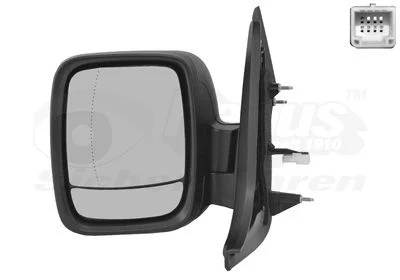 Exterior Mirror VAN WEZEL 3891807