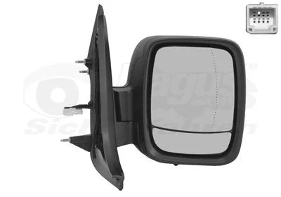 Exterior Mirror VAN WEZEL 3891808