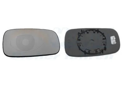 Mirror Glass, exterior mirror VAN WEZEL 4327838