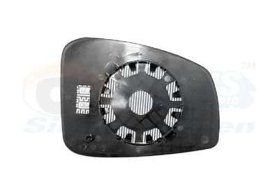 Mirror Glass, exterior mirror VAN WEZEL 4356837