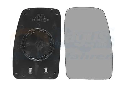 Mirror Glass, exterior mirror VAN WEZEL 4387838