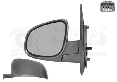 Exterior Mirror VAN WEZEL 4412807