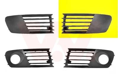 Ventilation Grille, bumper VAN WEZEL 4917591