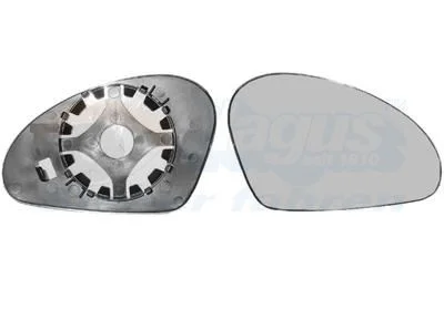 Mirror Glass, exterior mirror VAN WEZEL 4917832