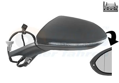 Exterior Mirror VAN WEZEL 5766805