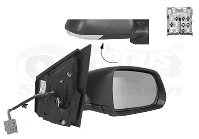 Exterior Mirror VAN WEZEL 5828808