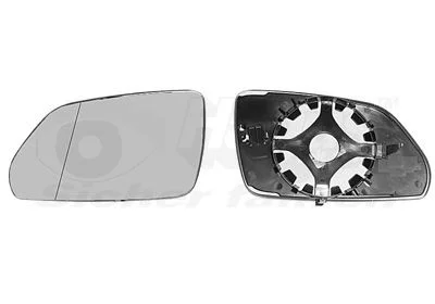 Mirror Glass, exterior mirror VAN WEZEL 5828831